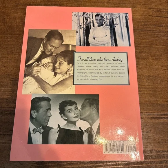 Audrey Hepburn: A Life in Pictures Coffee Table Book by Carol Krenz Bibliography - Picture 3 of 7